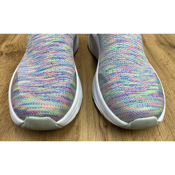 Skechers Women D'Lux Walker Rainbow Sky 149367 Multi Color Slip-On Sneakers 11 - Picture 6 of 15